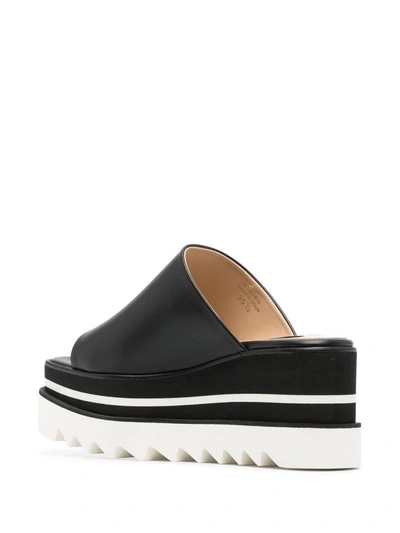 Shop Stella Mccartney Platform Sandals In Black