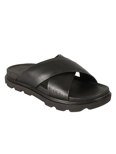 Shop Ugg Flat Shoes Black