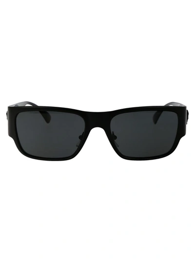 Shop Versace Sunglasses In 126187 Matte Black