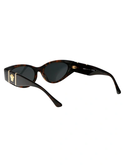 Shop Versace Sunglasses In 542987 Havana