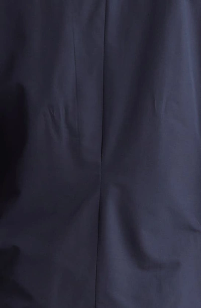 Eleventy Stand Collar Wool Blend Jacket In Blue