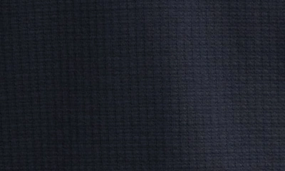 Shop Hugo Boss Tenore Quarter Zip Cotton Knit Pullover In Dark Blue