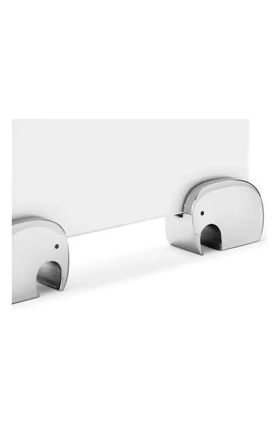 Georg Jensen Elephant Picture Frame In White