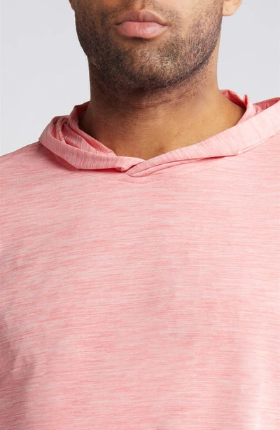 Shop Johnnie-o Talon Prep-formance Long Sleeve Hooded T-shirt In Sun Kissed