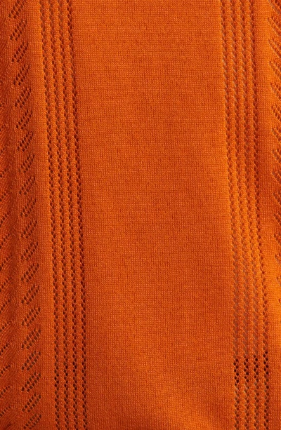 Shop Nn07 Thor Short Sleeve Wool Blend Polo Sweater In Desert Sun