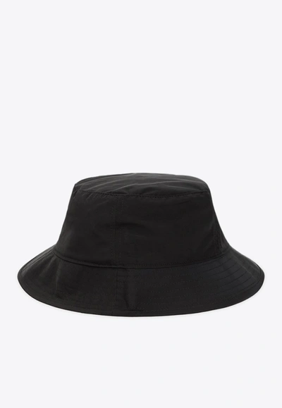 Shop C.p. Company Chrome-r Bucket Hat In Black