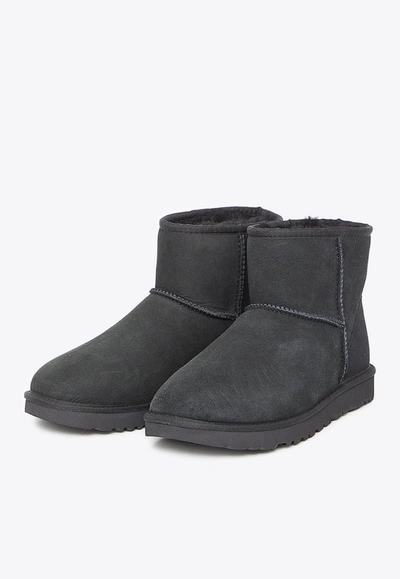 Ugg Womens Classic Mini Ii Boots In Black