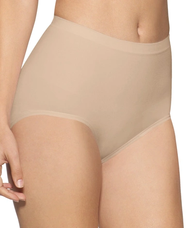 Shop Bali Women's Seamless Shaping Brief 2-pack In Beige