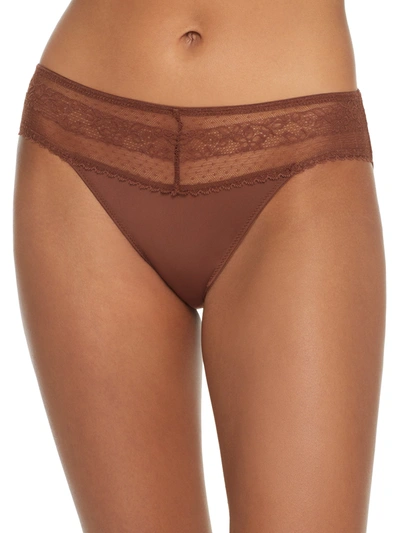 Shop Bare Women's The Everyday Lace Bikini In Brown