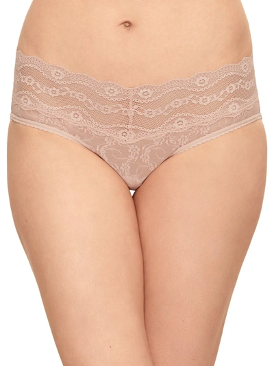 Shop B.tempt'd By Wacoal B. Tempt'd By Wacoal Women's Lace Kiss Hipster In Pink