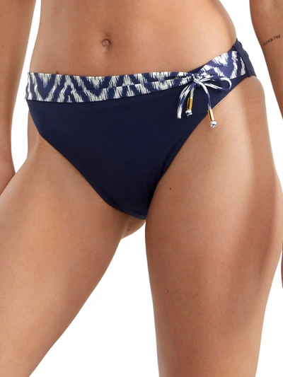 Shop Panache Women's Oceana Classic Bikini Bottom In Blue