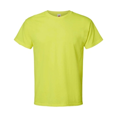 Shop Hanes Essential-t T-shirt In Yellow
