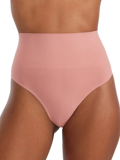 Bare The Smoothing Seamless Thong In Pink