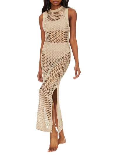 Shop Beach Riot Women's Holly Cover-up Dress In Brown