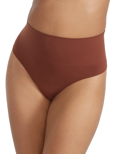 Bare The Smoothing Seamless Thong In Brown