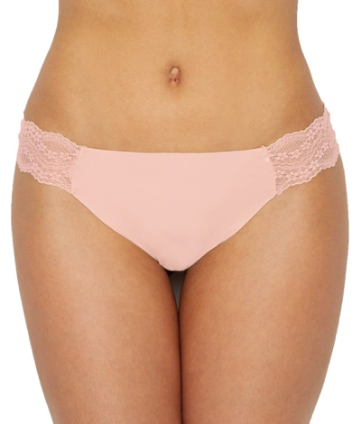 Shop B.tempt'd By Wacoal B. Tempt'd By Wacoal Women's B. Bare Thong In Pink