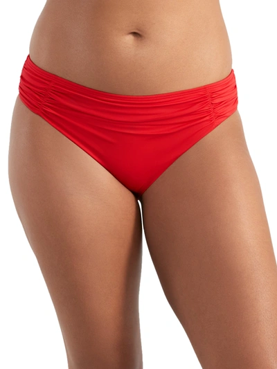Shop Panache Women's Anya Riva Gathered Bikini Bottom In Red