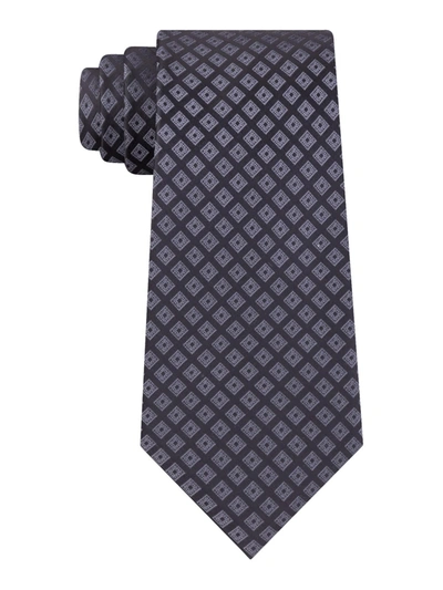 Shop Kenneth Cole Reaction Mens Silk Professional Neck Tie In Blue