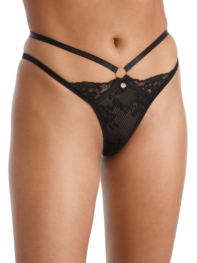 Shop Scantilly By Curvy Kate Women's Centerpiece G-string In Black