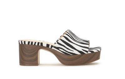 Shop Jessica Simpson Kalyani Platform Slide In Zebra In White