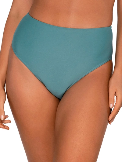 Shop Sunsets Women's High Road Bikini Bottom In Blue