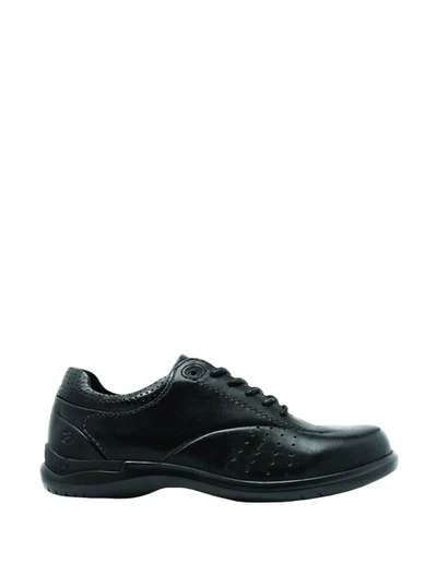 Shop Aravon Farren Lace Up Shoes - Narrow Width In Black Nubuck