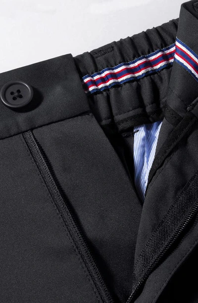 Shop Bugatchi Slim Fit Tech Pants In Black