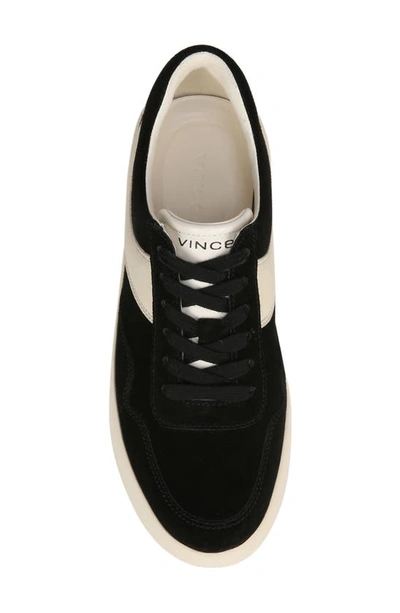 Shop Vince Warren Court Sneaker In Black