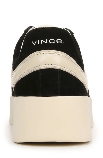 Shop Vince Warren Court Sneaker In Black