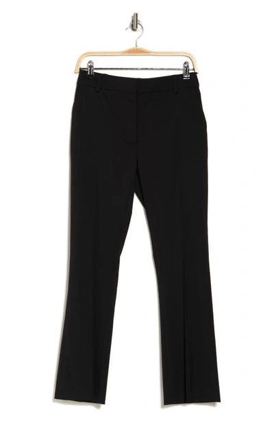 Shop Valentino Stretch Wool Pants In Nero
