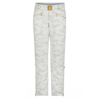 Shop Bogner Franzi2 Ski Pant In White Camo In Grey