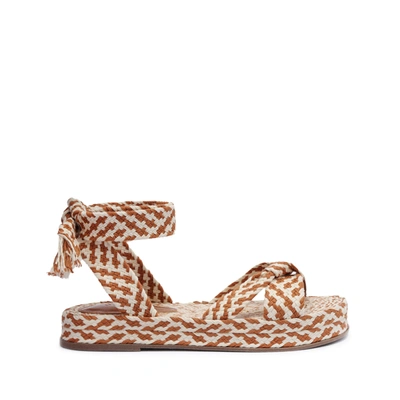 Shop Schutz Joni Flatform Sandal In Light Wood