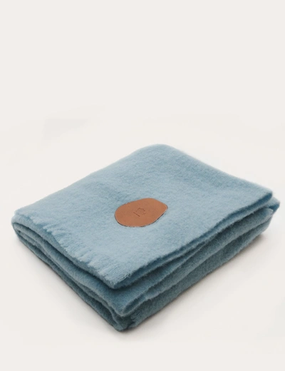 Shop Little Liffner Wool Blanket Light Blue