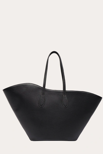 Shop Little Liffner Tulip Shoulder Bag Large Black