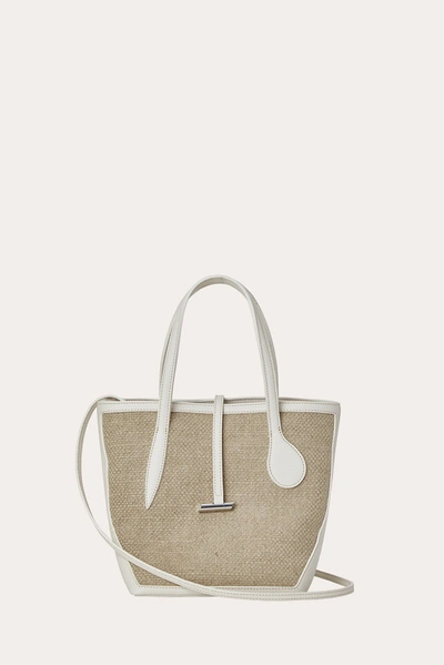 Shop Little Liffner Sprout Tote Mini Beige