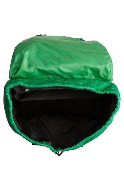 Shop Off-white Outdoor Hike Baseball Logo Mesh Backpack In Green White