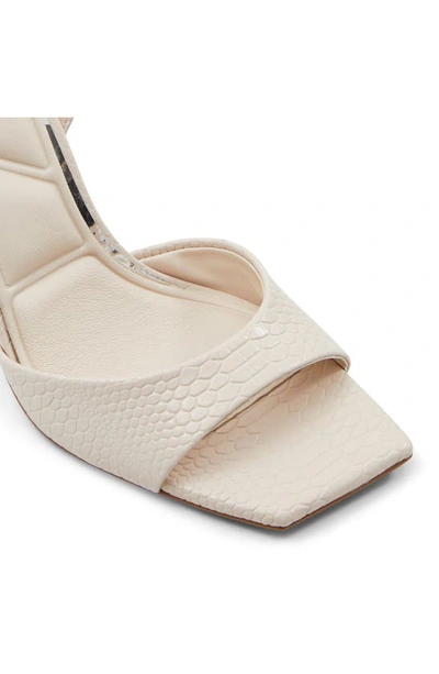 Shop Aldo Lettie Ankle Strap Sandal In Other Beige