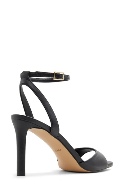 Shop Aldo Sake Ankle Strap Sandal In Black