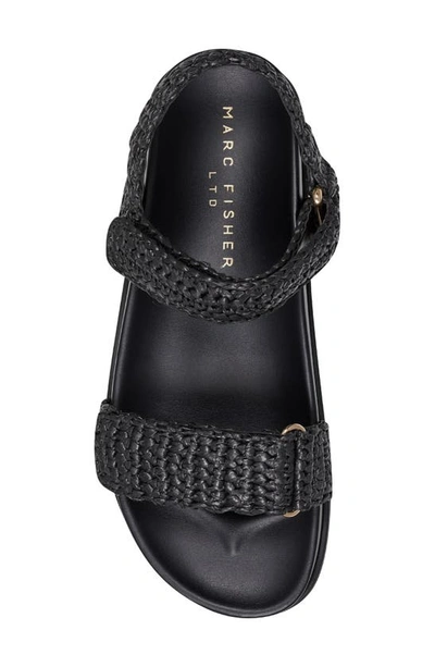 Shop Marc Fisher Ltd Lenore Sandal In Black