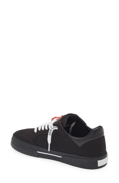 Off-white New Low Vulcanized Canvas Sneakers In Black
