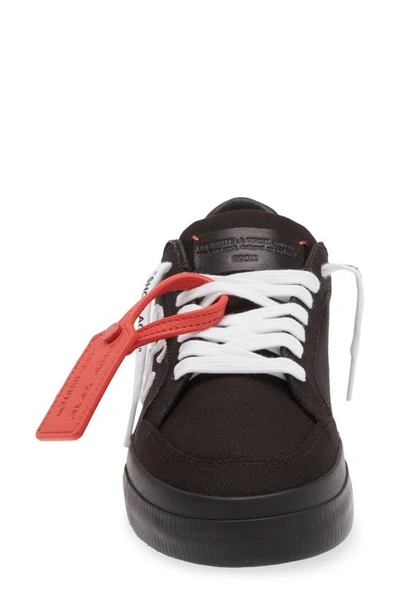 Off-white New Low Vulcanized Canvas Sneakers In Black