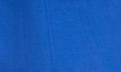 Shop Karen Kane Ruched Sleeve Blazer In Blue