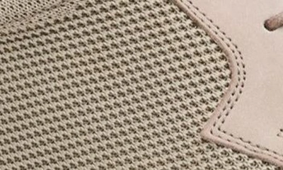 Johnston & Murphy Braydon Knit Plain Toe Derby In Taupe Knit