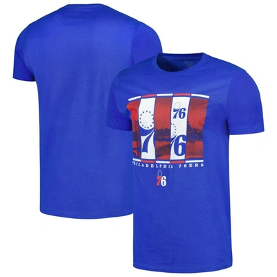 Shop Stadium Essentials Royal Philadelphia 76ers City Skyline T-shirt