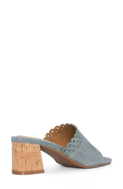 Nydj Alanah Slide Sandal In Blue