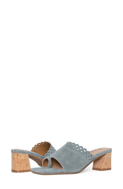 Shop Nydj Alanah Slide Sandal In Blue