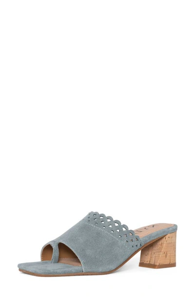 Shop Nydj Alanah Slide Sandal In Blue