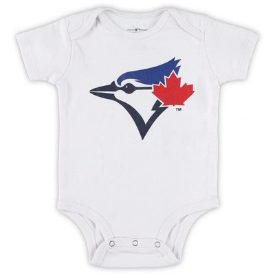 Shop Outerstuff Newborn & Infant Royal/powder Blue/white Toronto Blue Jays Minor League Player Three-pack Bodysuit S
