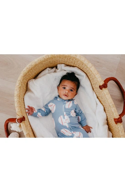 Copper Pearl Briar Footie In Slugger