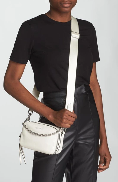 Shop Rag & Bone Cami Leather Camera Bag In Antique White